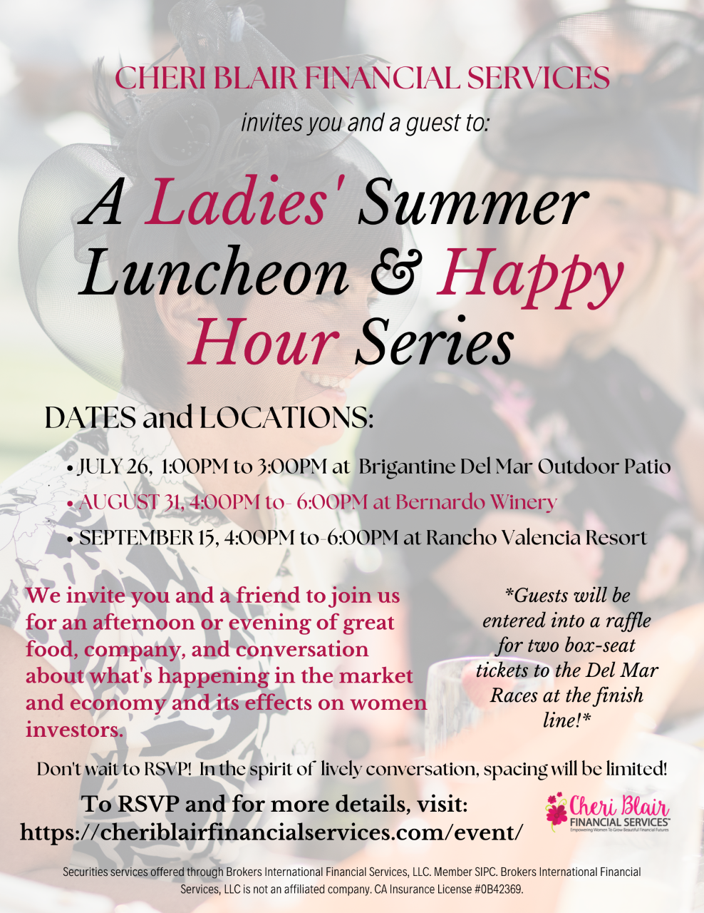 Ladies-Luncheon-Happy Hour Series